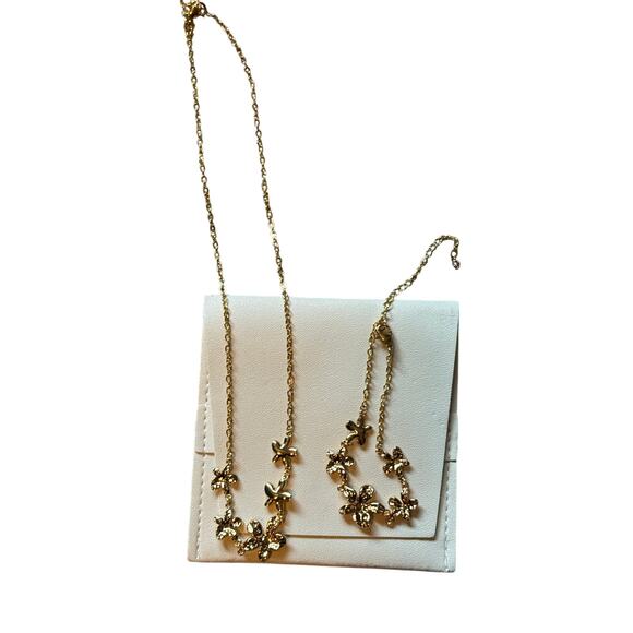 18k Gold Plated Necklace Bundle Slide Jewelry - Picture 4 of 6